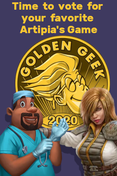 2020 Golden Geek Award banner